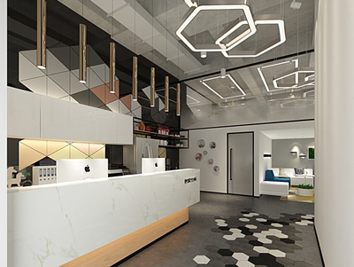 辦公綜合服務商空間設計案例